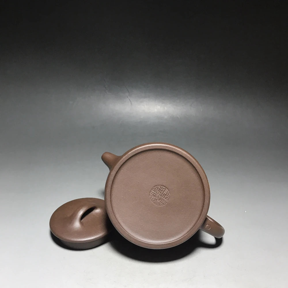 Chinese Yixing Zisha Clay Teapot  mud painted well railing Pot 280ml