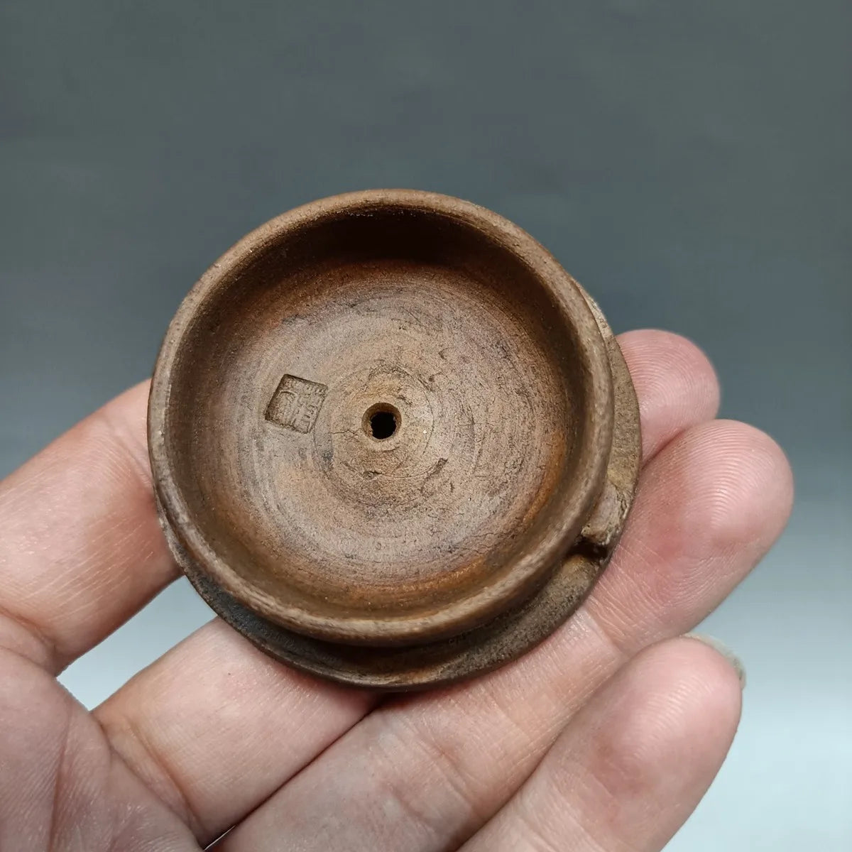 Chinese Yixing Zisha Clay Teapot  pumpkin Adnexal leaf Pot  Jiang Rong 480ml