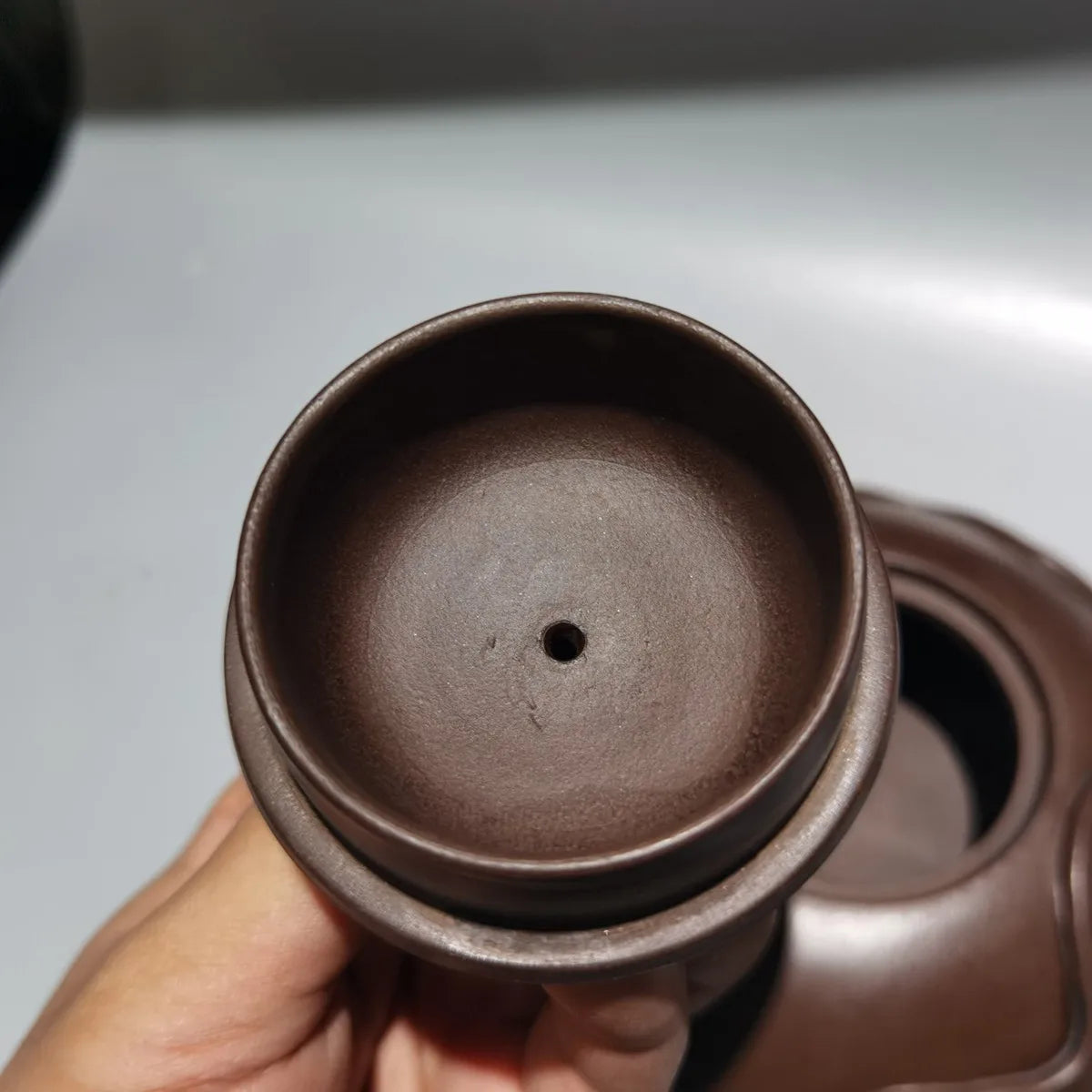 Chinese Yixing Zisha Clay Teapot purple mud Bamboo Shoot Pot Gu Jingzhou 400ml
