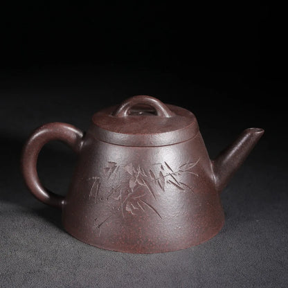 Chinese Yixing Zisha Clay Teapot purple mud Bawang Shipai Pot Gu Jingzhou 350ml