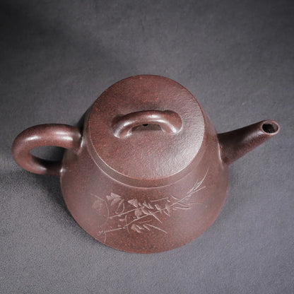 Chinese Yixing Zisha Clay Teapot purple mud Bawang Shipai Pot Gu Jingzhou 350ml