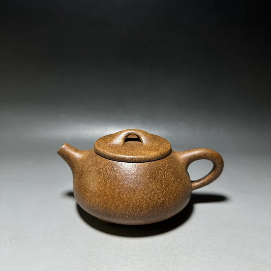 Chinese Yixing Zisha Clay Teapot  stone Ladybug Pot Gu Jingzhou 500ml