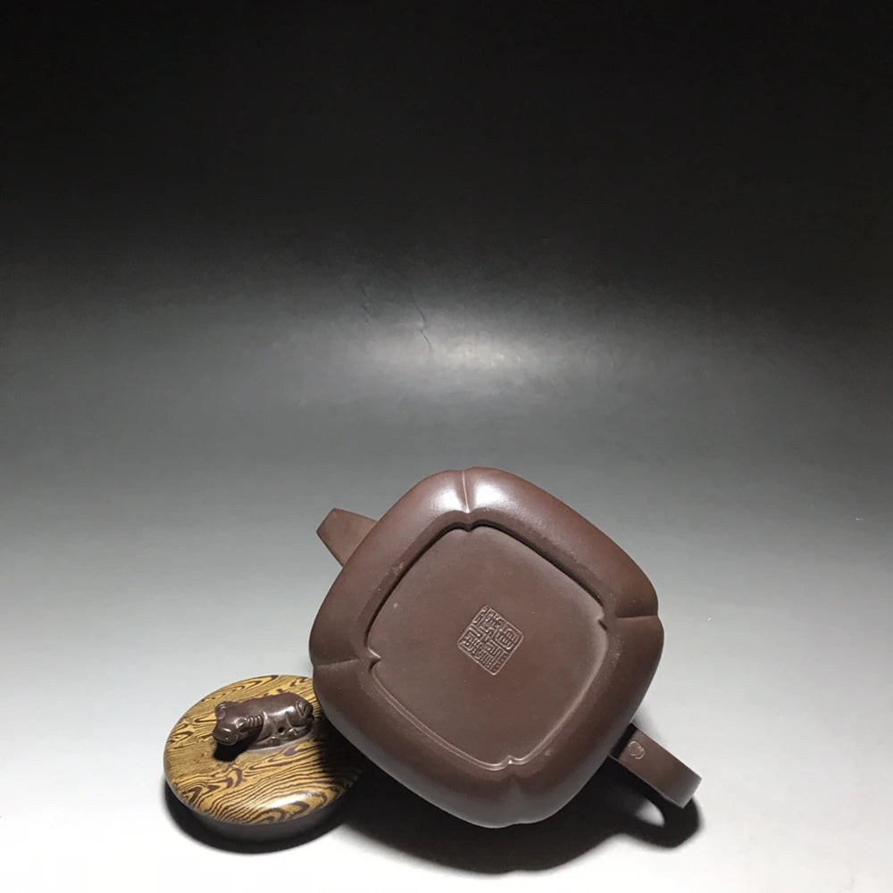 Chinese Yixing Zisha Clay Teapot  turning the world around Pot  Jiang Jianjun 350ml