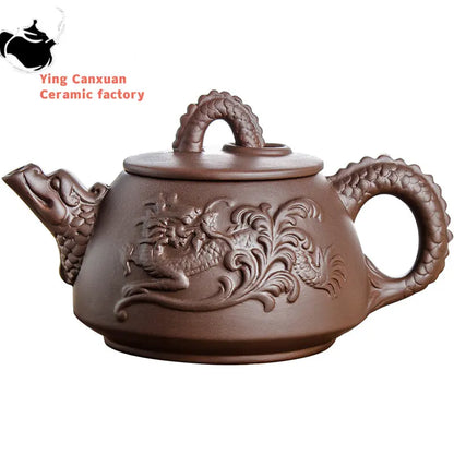Chinese Yixing tea pot  Large capacity Purple Clay Teapots beauty kettle Raw ore Handmade Tea set Tea ceremony supplies