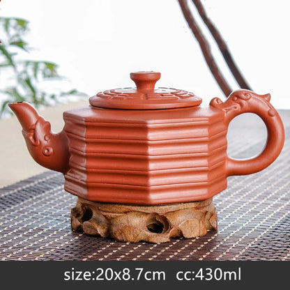 Chinese Yixing tea pot  Large capacity Purple Clay Teapots beauty kettle Raw ore Handmade Tea set Tea ceremony supplies