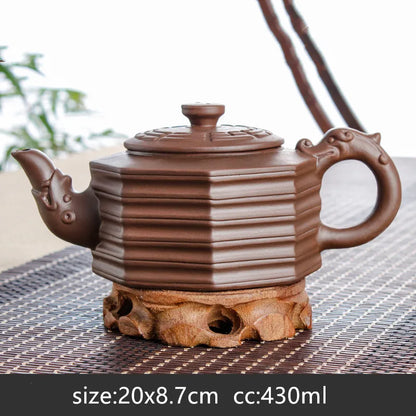 Chinese Yixing tea pot  Large capacity Purple Clay Teapots beauty kettle Raw ore Handmade Tea set Tea ceremony supplies
