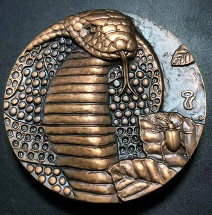 Chinese brass zodiac Rare Collections Commemorative coins statue