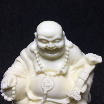 Chinese golden toad Laughing Buddha statue Decoration Model Buddhist figure statue Home decoration accessories Feng Shui Statue