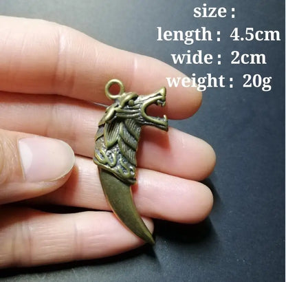 Chinese pure brass small crafts statue