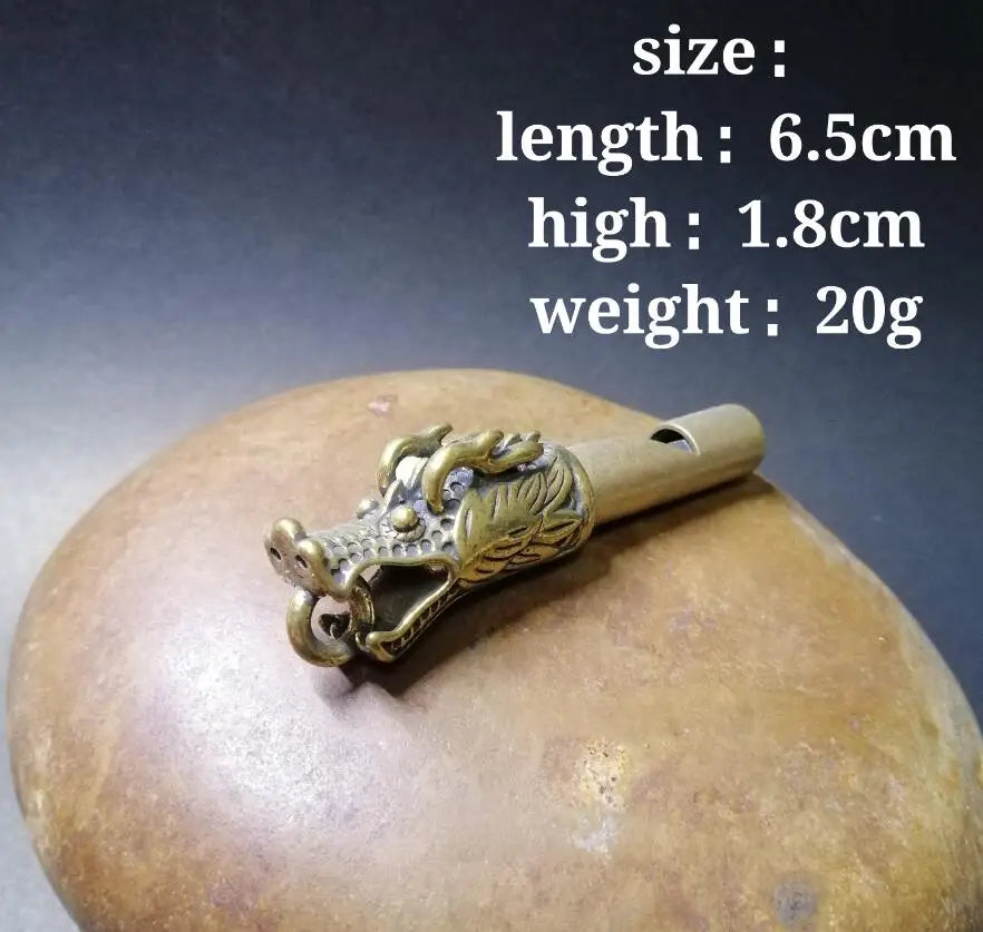 Chinese pure brass small crafts statue