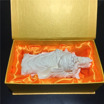 Chinese style Buddha statue God of Wealth statue Lucky cornucopia, god of wealth Home living room decorations Office statue