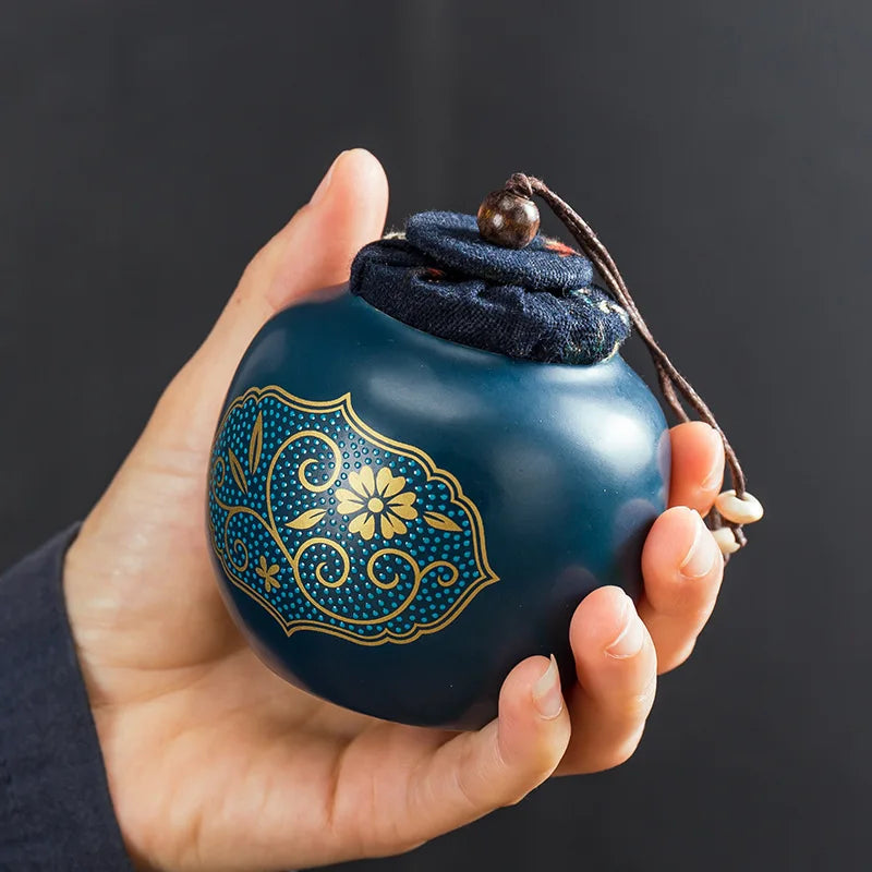 Chinese style  Portable Ceramic tea set One pot and three cups Travel tea set Make a teapot with you teacup Gift  tea sets