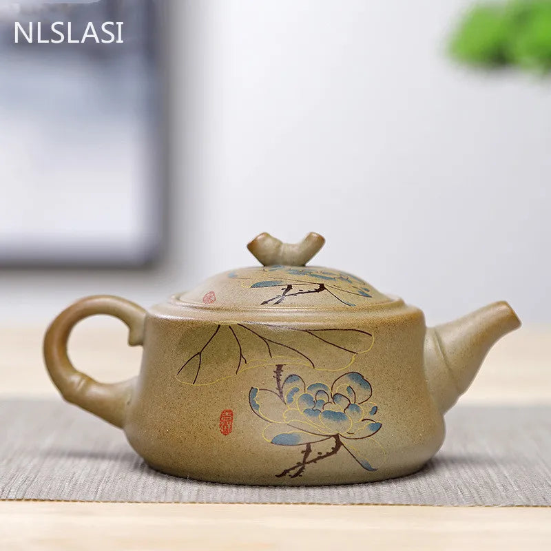 Chinese style stoneware teapot tea set Handmade kettle Ceramic Clay Teapot Set Chinese tea ceremony supplies teapot