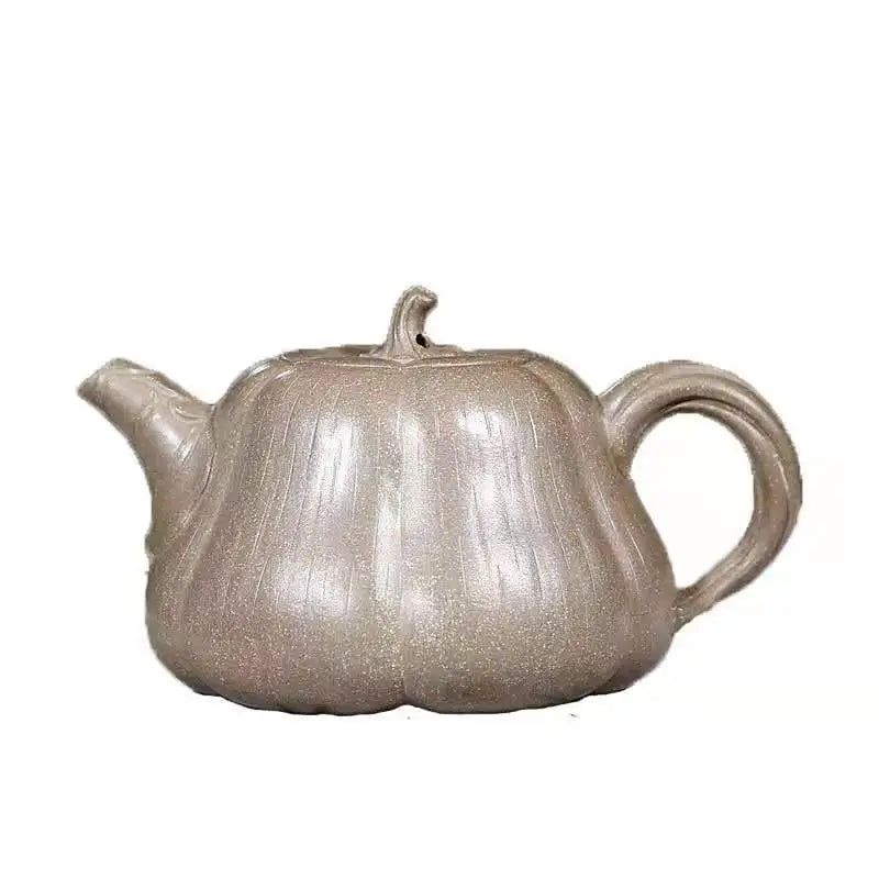 Chinese teapot Yixing Handmade Purple Clay Pot Raw Mineral Mud Pumpkin Pot Kung Fu Teapot Collection Gift Tea Set