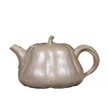 Chinese teapot Yixing Handmade Purple Clay Pot Raw Mineral Mud Pumpkin Pot Kung Fu Teapot Collection Gift Tea Set