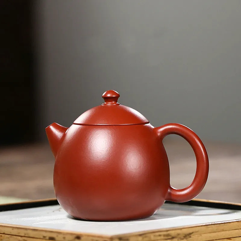 Chinese yixing zisha purple Clay jiangpoNi handmade small chaoshan gongfu teapot