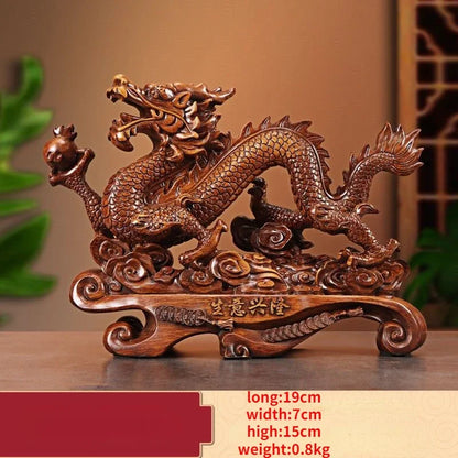 Chineseanimal Dragon Ornaments To Attracting Fortune When Lucky Living Room Store Opening Gift Crafts Ornaments