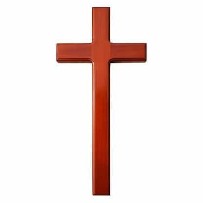 Christian cross handmade solid wood wall hanging Jesus big cross Catholic church wall decoration 31 cm