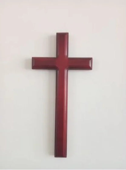 Christian cross handmade solid wood wall hanging Jesus big cross Catholic church wall decoration 31 cm