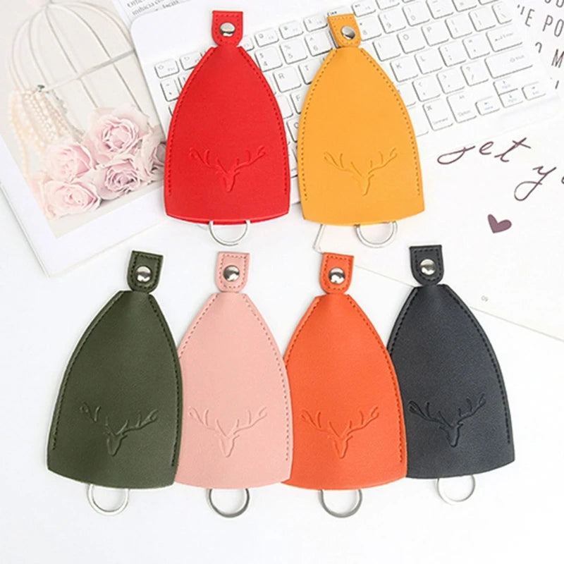 Christmas Gift Creative Deer Key Sleeve Pull out Key Bag for Easy Key Retrieval