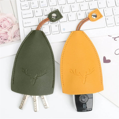 Christmas Gift Creative Deer Key Sleeve Pull out Key Bag for Easy Key Retrieval