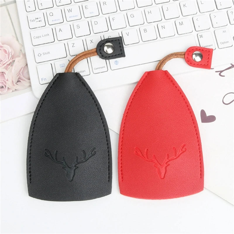 Christmas Gift Creative Deer Key Sleeve Pull out Key Bag for Easy Key Retrieval