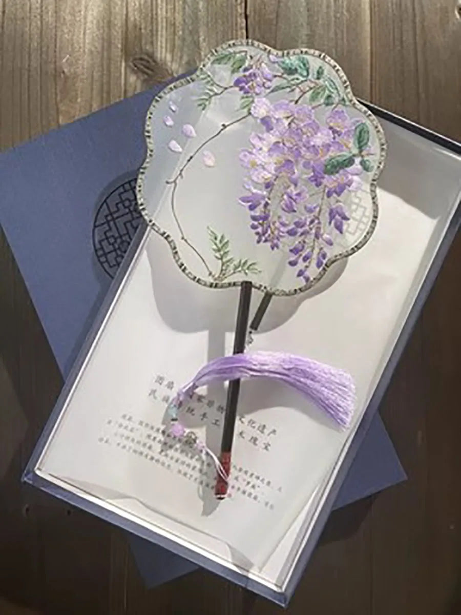 Circular Embroidery Handmade Single Sided Embroidery Tuanfan, Hanfu Qipao, Walking Show Hand, Accompanying Gift