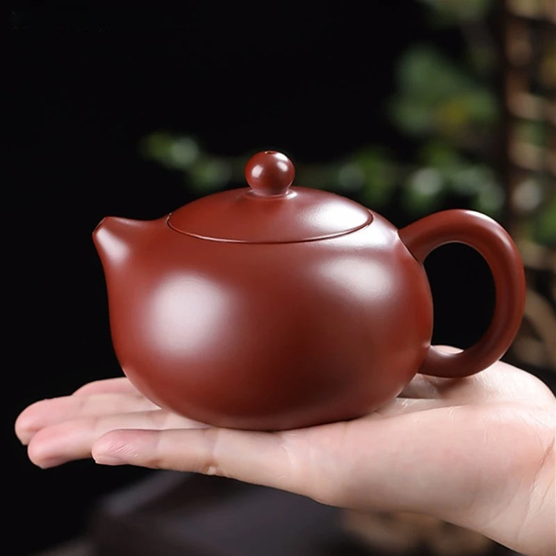 Classic Dahongpao Xishi Teapot Chinese Yixing Purple Clay Tea Pot Handmade Beauty Tea Infuser Household Zisha Filter Teaware