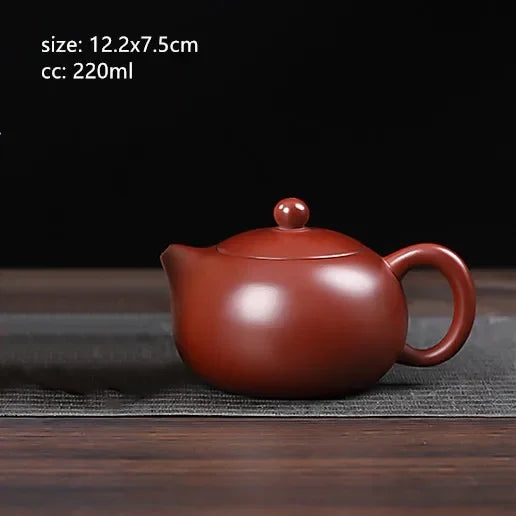 Classic Dahongpao Xishi Teapot Chinese Yixing Purple Clay Tea Pot Handmade Beauty Tea Infuser Household Zisha Filter Teaware