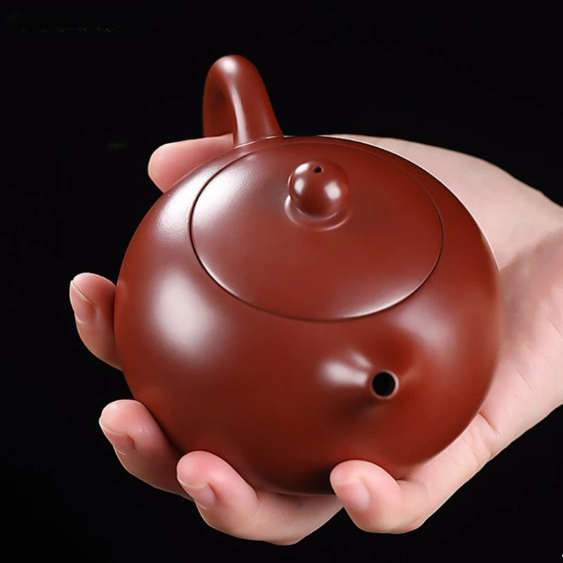 Classic Dahongpao Xishi Teapot Chinese Yixing Purple Clay Tea Pot Handmade Beauty Tea Infuser Household Zisha Filter Teaware