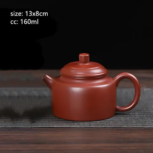 Classic Dahongpao Xishi Teapot Chinese Yixing Purple Clay Tea Pot Handmade Beauty Tea Infuser Household Zisha Filter Teaware