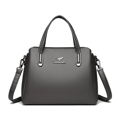 Classic Fashion Large Capacity Ladies Tote Bag High-quality Soft Leather Shoulder Crossbody Bags Designer Brand Women's Handbag