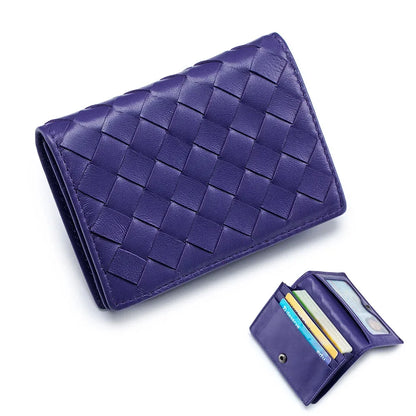 Classic Men's Wallet with Multiple Compartments, Including Cardholder and Coin Purse, Made of High-quality Sheepskin Material