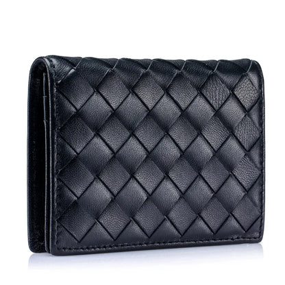 Classic Men's Wallet with Multiple Compartments, Including Cardholder and Coin Purse, Made of High-quality Sheepskin Material