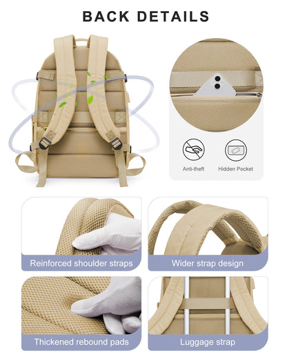 Classic Travel Backpack Men Business Laptop Backpack Women Portable Backpack Large Capacity School Backpack Teenage Gifts Young