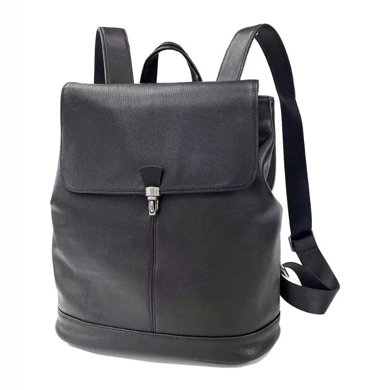 Classic Women Backpack High Quality Soft Genuine Leather Backpacks For Female Fashion Big Travel Shoulder Bag Mochila Bolsas