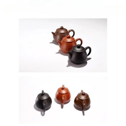 Classic Yixing Purple Clay Teapot Handmade Zhu Mud Beauty Kettle Household Filter Tea Sets Custom Chinese Zisha Tea Infuser