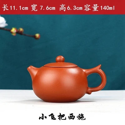 Classic Yixing Purple Clay Teapot Handmade Zhu Mud Beauty Kettle Household Filter Tea Sets Custom Chinese Zisha Tea Infuser