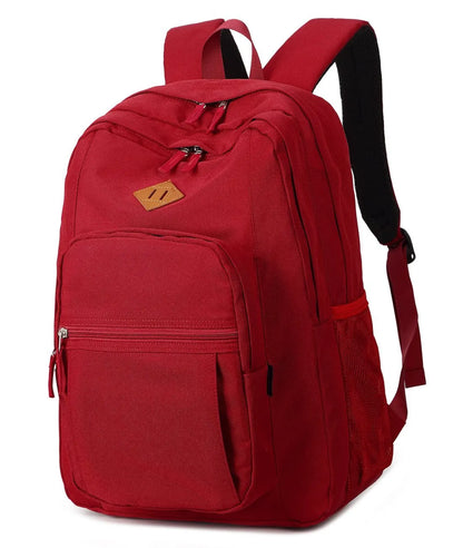 Classical Basic Travel Backpack For School Water Resistant Bookbag