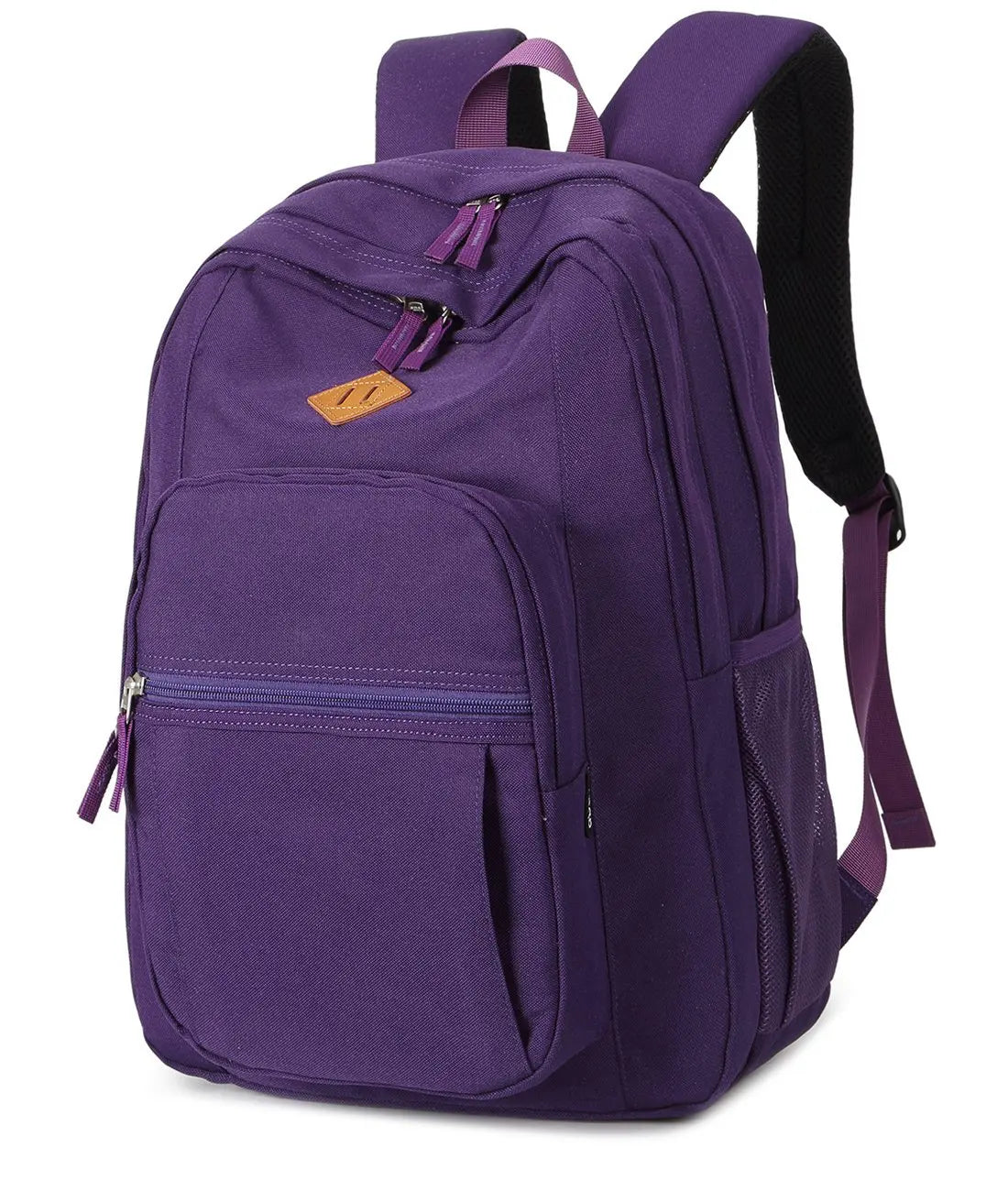 Classical Basic Travel Backpack For School Water Resistant Bookbag