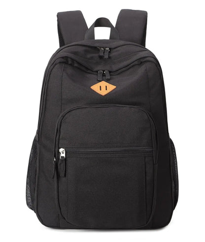 Classical Basic Travel Backpack For School Water Resistant Bookbag