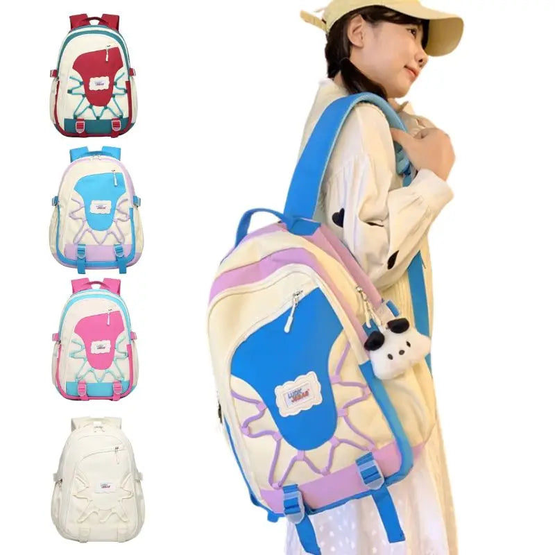 Classical Casual Daypack College Travel Backpack Lightweight School Bookbag Work Bag for Teen Girls Boys
