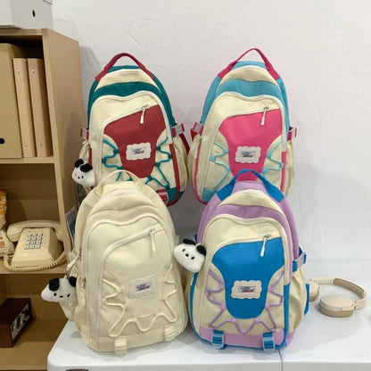 Classical Casual Daypack College Travel Backpack Lightweight School Bookbag Work Bag for Teen Girls Boys
