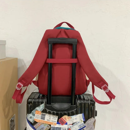 Classical Casual Daypack College Travel Backpack Lightweight School Bookbag Work Bag for Teen Girls Boys