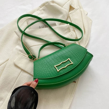 Classical Crocodiles Design Women Tote Bag Fashionable Crocodiles Texture Bag