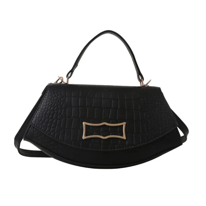 Classical Crocodiles Design Women Tote Bag Fashionable Crocodiles Texture Bag