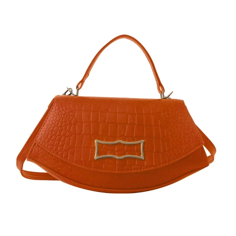Classical Crocodiles Design Women Tote Bag Fashionable Crocodiles Texture Bag