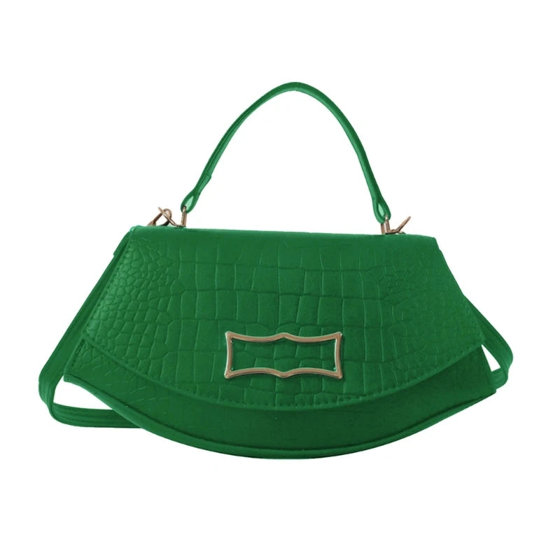 Classical Crocodiles Design Women Tote Bag Fashionable Crocodiles Texture Bag