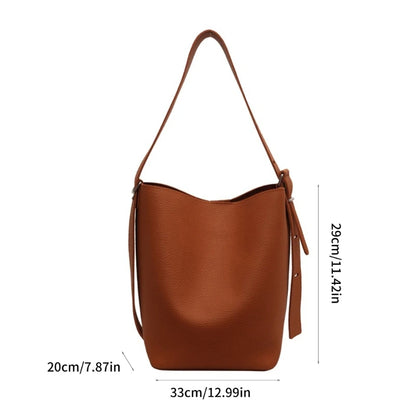 Classical & Functional Women Handbag Durable & Easy to Clean Tote Bag PU Handbag Shoulder Bag Suitable for Everyday Use