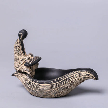 Classical decoration Zen Decoration Buddhist mood incense pedestal Sandalwood incense burner